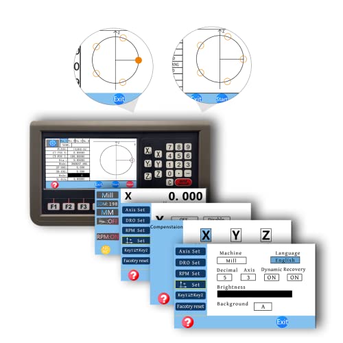 3 Axis Digital Readout DRO Display for Milling CNC