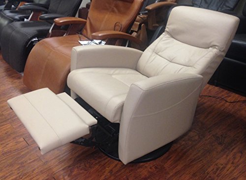 Hjellegjerde Ulstein Swing Relaxer Recliner in Genuine Leather