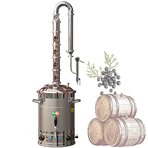 YUEWO 110V Stainless Steel Alcohol Distiller Kit