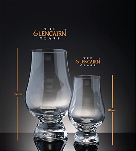 12 Miniature Glencairn Crystal Whiskey Tasting Glasses
