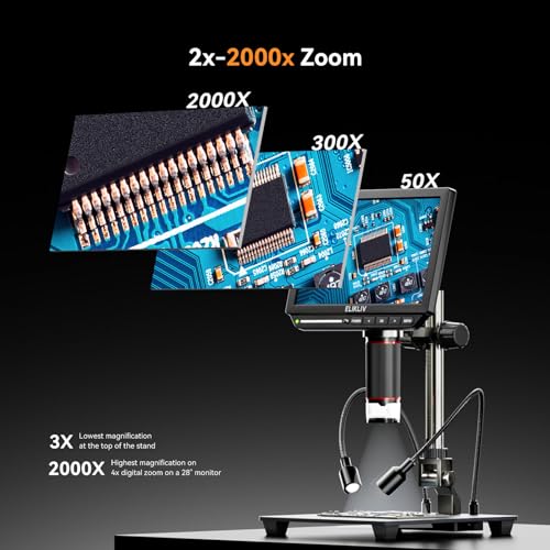 Elikliv EM4K 4K Digital Coin Microscope VIP