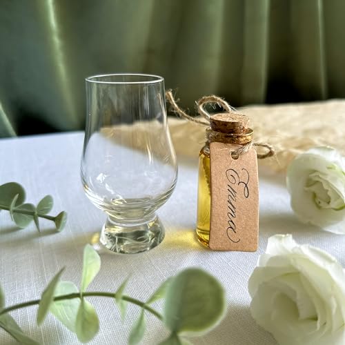 12 Miniature Glencairn Crystal Whiskey Tasting Glasses