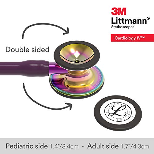 3M Littmann Cardiology IV Stethoscope, Rainbow Finish