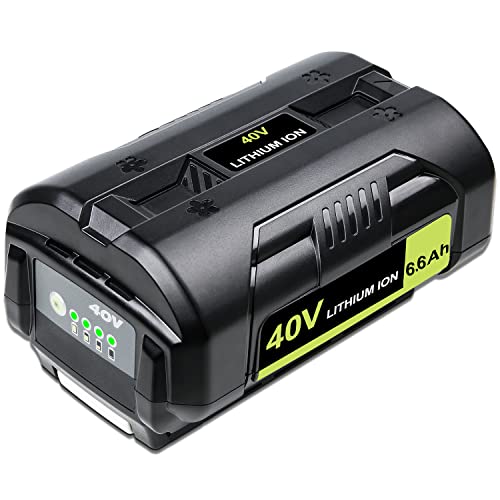 Ryobi 40V Battery Replacement 6.6Ah OP4040 OP4026 OP4030 OP4050