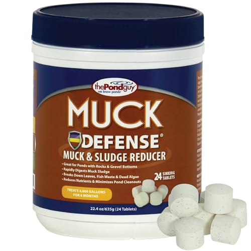 Muck Defense Tablets: Natural Sludge Control for Water Gardens