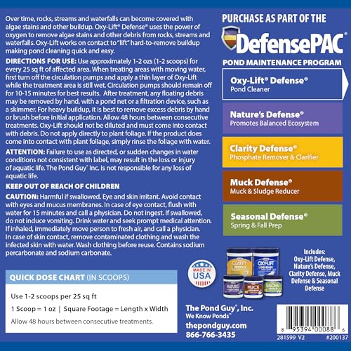 Pond Oxy-Lift Defense Powder Treatment - 1 Pound