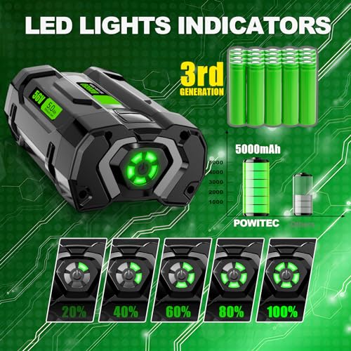 POWITEC 3rd Gen 56V 5.0Ah EGO Battery Replacement