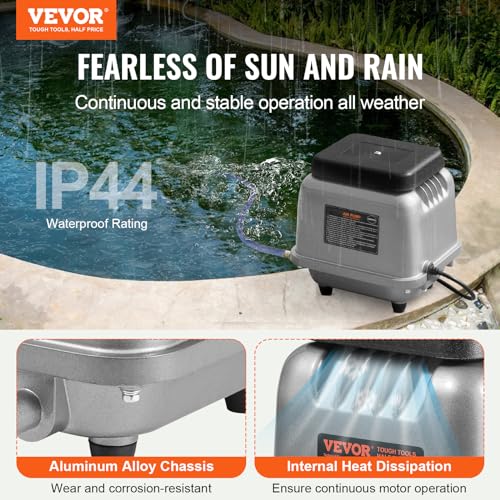 VEVOR Linear Air Pump for 1/4 Acre Ponds