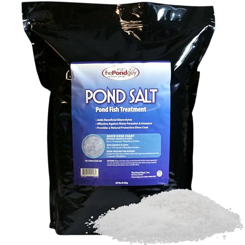 Pond Salt for Koi & Water Garden Health, 20 lbs