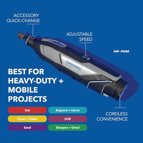 Dremel 8240-5 Cordless Rotary Tool Kit with Accessories