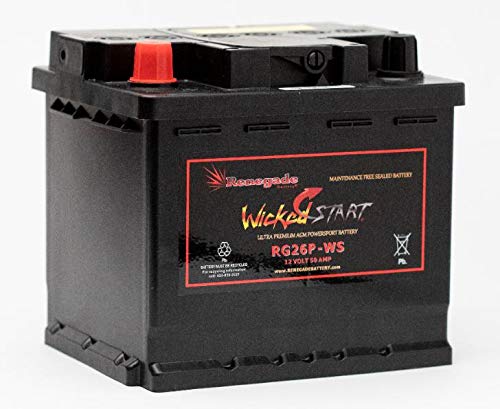 Polaris Sealed AGM Battery with 600+ CCA's