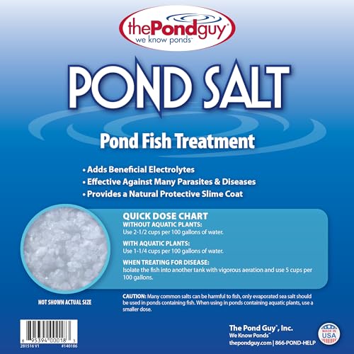 Pond Salt for Koi & Water Garden Health, 20 lbs