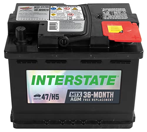 Interstate Batteries 12V 60Ah Group Size H5