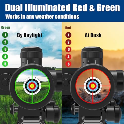 VIP Green Laser Tactical Rifle Scope with Mount