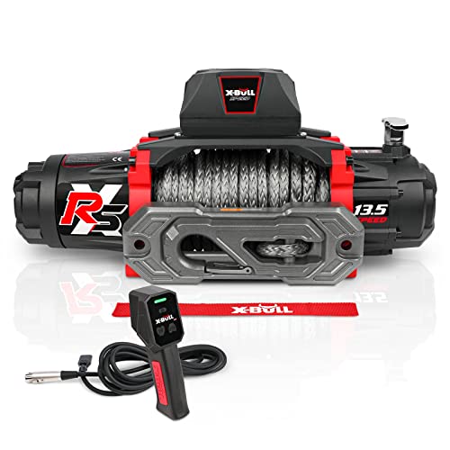 X-BULL 13500 lb. Electric Winch + Wireless Remote