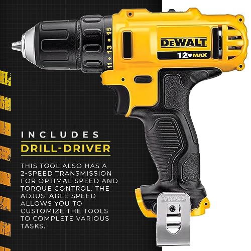 DeWalt 12V MAX 2 Tool Combo Kit Set