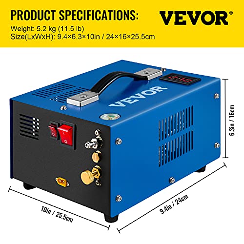 VEVOR 4500PSI Portable PCP Air Compressor VIP Shopper