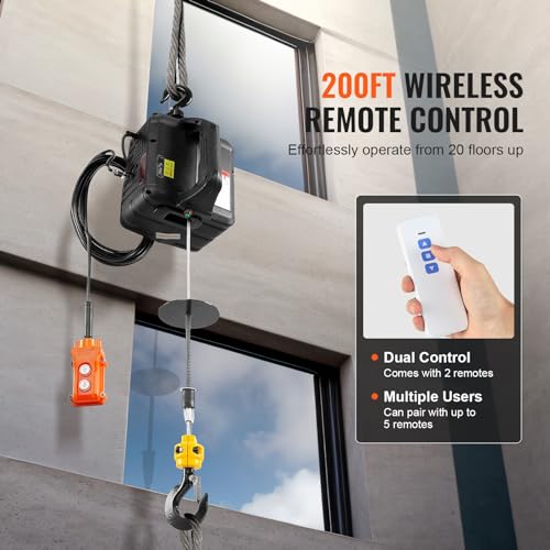 VIP Smart Shopper: Electric Hoist Winch, 1100 lbs