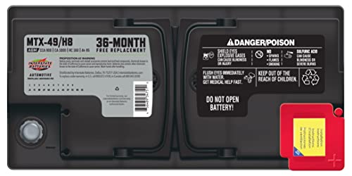 Interstate Automotive Battery 12V 95Ah - MTX-49/H8