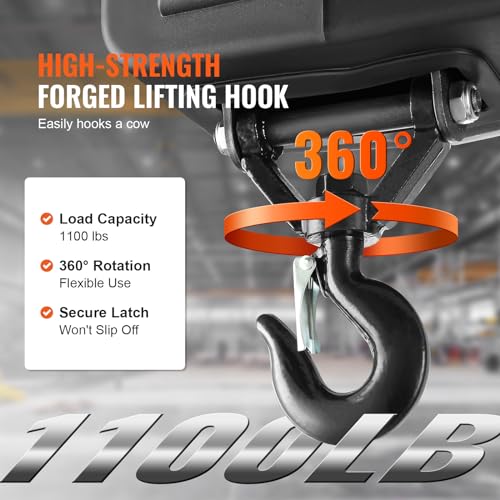 VIP Smart Shopper: Electric Hoist Winch, 1100 lbs