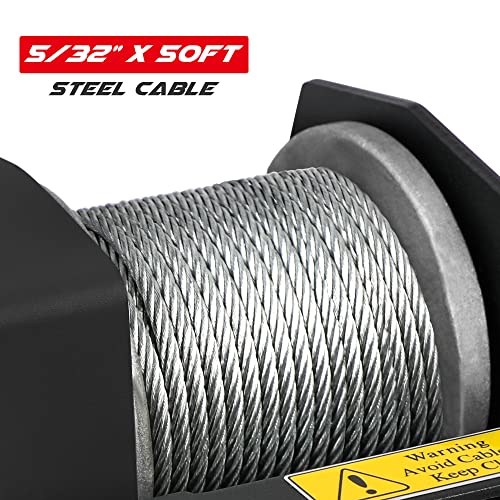 XPV AUTO 2500lbs Electric Winch Waterproof with Remote