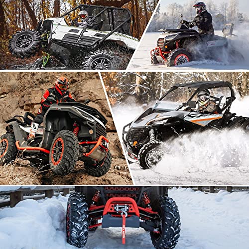 XPV AUTO 2500lbs Electric Winch Waterproof with Remote