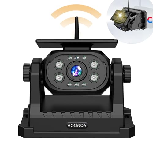 VOONOA Solar Magnetic Wireless Backup Camera - VN003