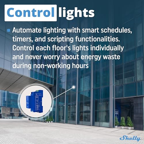 Shelly Pro 1 Smart Relay Switch - WiFi & Bluetooth