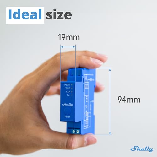 Shelly Pro 1 Smart Relay Switch - WiFi & Bluetooth