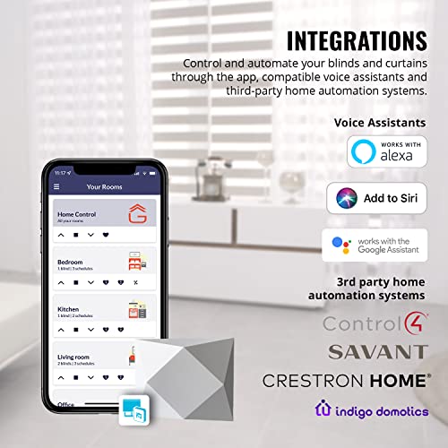 Smart Bridge Hub for Motorized Blinds - Voice Control