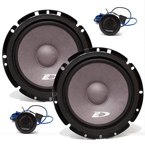 Alpine UTE-73BT Bluetooth® Receiver with Alpine Component Speakers