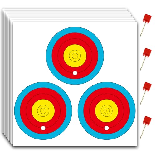 Archery Targets Paper 3 Spot 30/50pcs VIP Pack