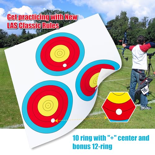 Archery Targets Paper 3 Spot 30/50pcs VIP Pack