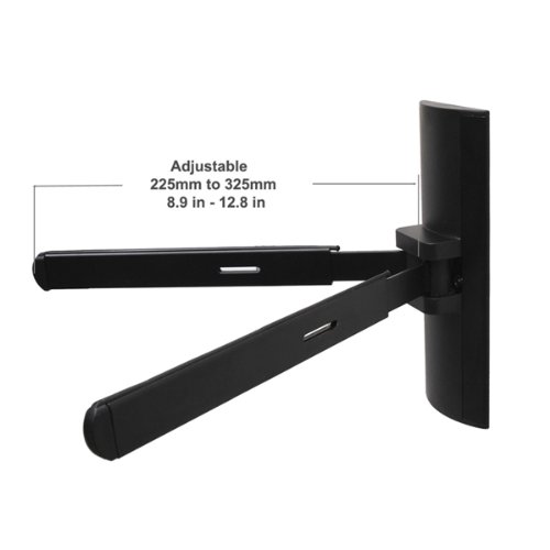 Adjustable AV Shelf Wall Mount for Audio Components