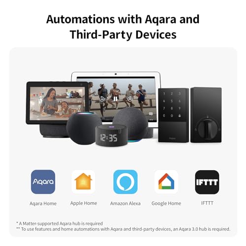 Aqara Smart Lock U50 with Apple HomeKit Integration