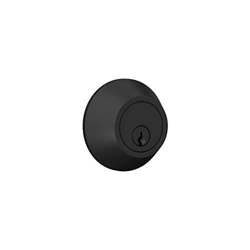 VIP Smart Shopper: Matte Black Deadbolt with Round Trim
