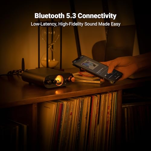 Fosi Audio MC101 Bluetooth Stereo Amplifier Vintage Edition