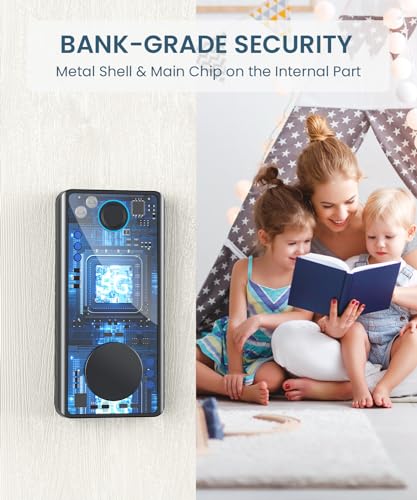 Biometric Keyless Entry Smart Lock with Keypad