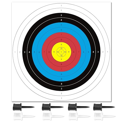 Highwild Archery Targets - 16x16in - 10 Ring - 30 Pack