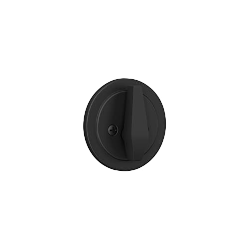 VIP Smart Shopper: Matte Black Deadbolt with Round Trim