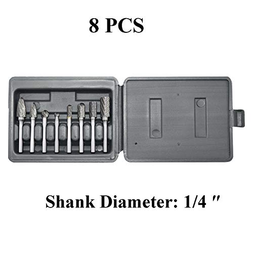 8pcs Tungsten Carbide Burr Set for Die Grinder