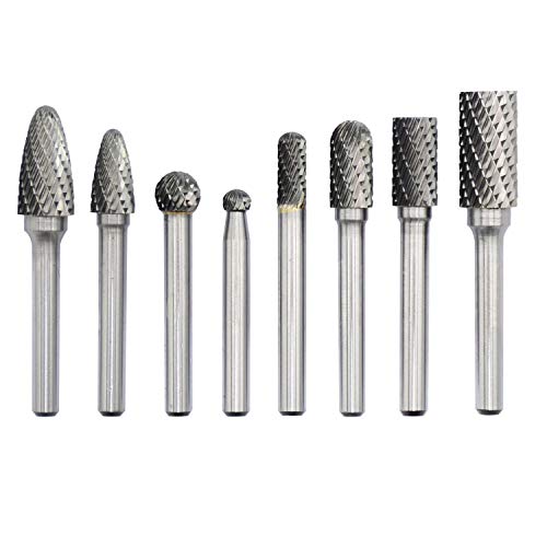 8pcs Tungsten Carbide Burr Set for Die Grinder