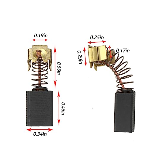 4 Pack CB407 Replacement Carbon Brushes for Makita Power Tools