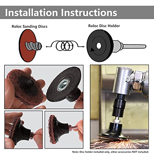 YAKAMOZ 2 Pcs Sanding Disc Holder Set