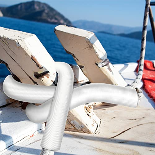 Woanger Anti-Chafe Boat Line Chafe Guards, 10ft, White