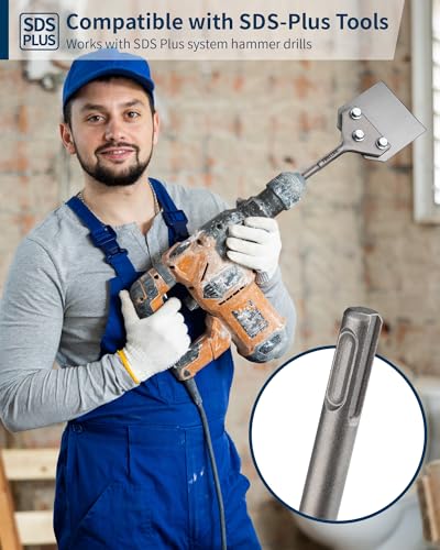 Firecore SDS Plus Floor Scraper with Replacement Blades