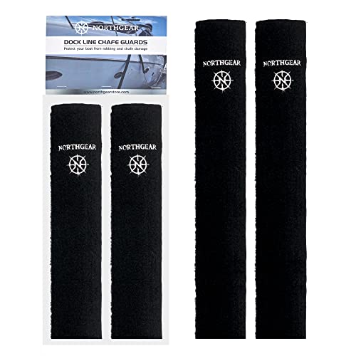 NORTHGEAR Dock Line Chafe Guards - Ultra-Strong Protection