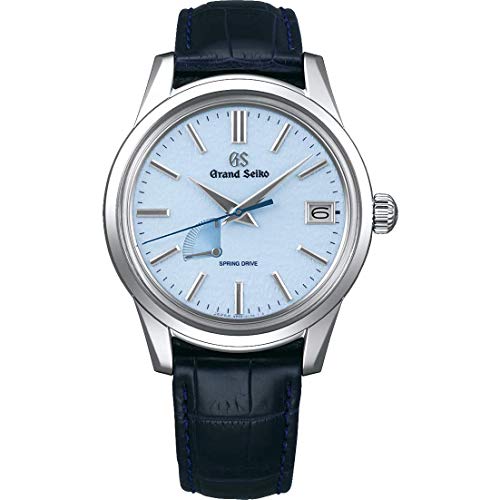 Grand Seiko Mens Watch with Blue Snowflake Dial