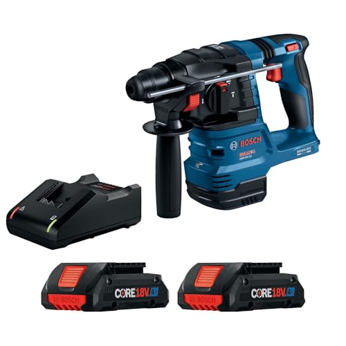 BOSCH GBH18V-22K24 Brushless Bulldog Rotary Hammer Kit