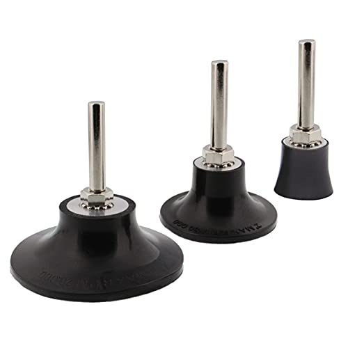 Yakamoz 3-Pack Roll Lock Sanding Disc Pad Holder